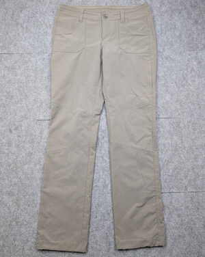 Kuhl Pants Womens 8 Gray Outdoor Hike Lightweight Athletic Utility Ripstop Gorp